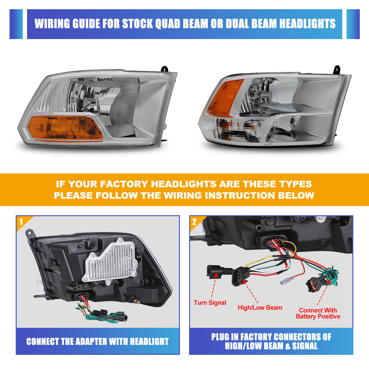 2015 dodge ram 1500 headlights