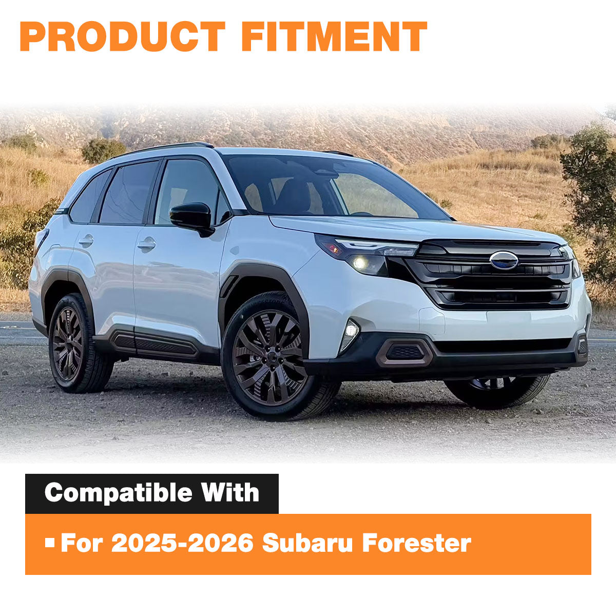 Hydraulic Hood Lift Supports for 2025-2026 Subaru Forester