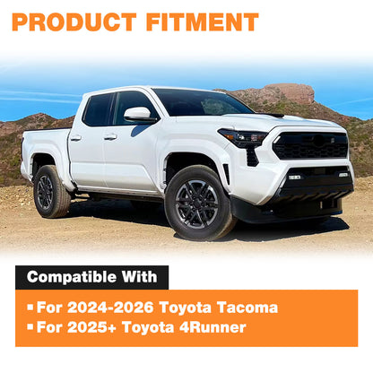 Hydraulic Hood Lift Supports for 2024-2026 Toyota Tacoma & 2025+ Toyota 4Runner