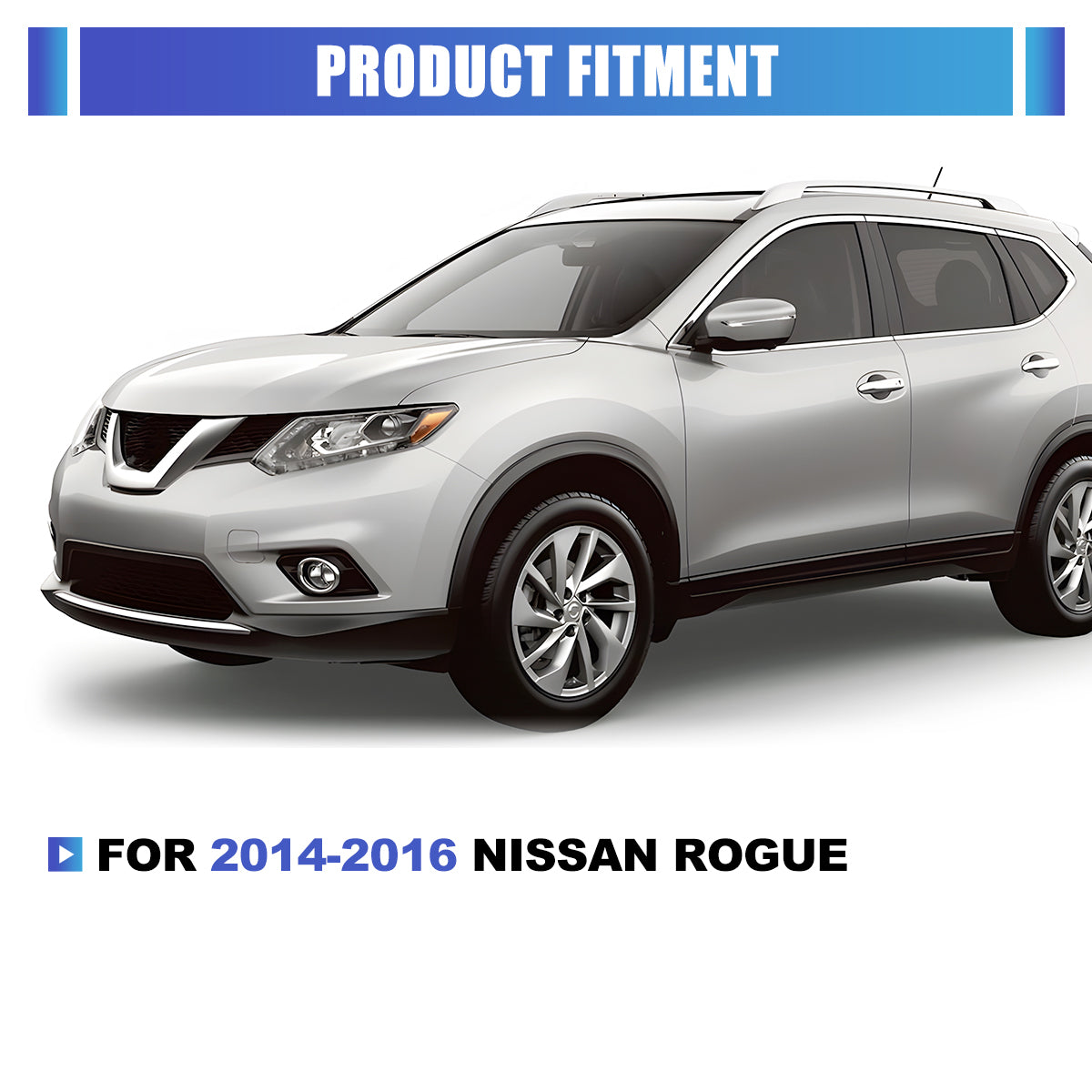 For 2014-2016 Nissan Rogue Fog Light Cover