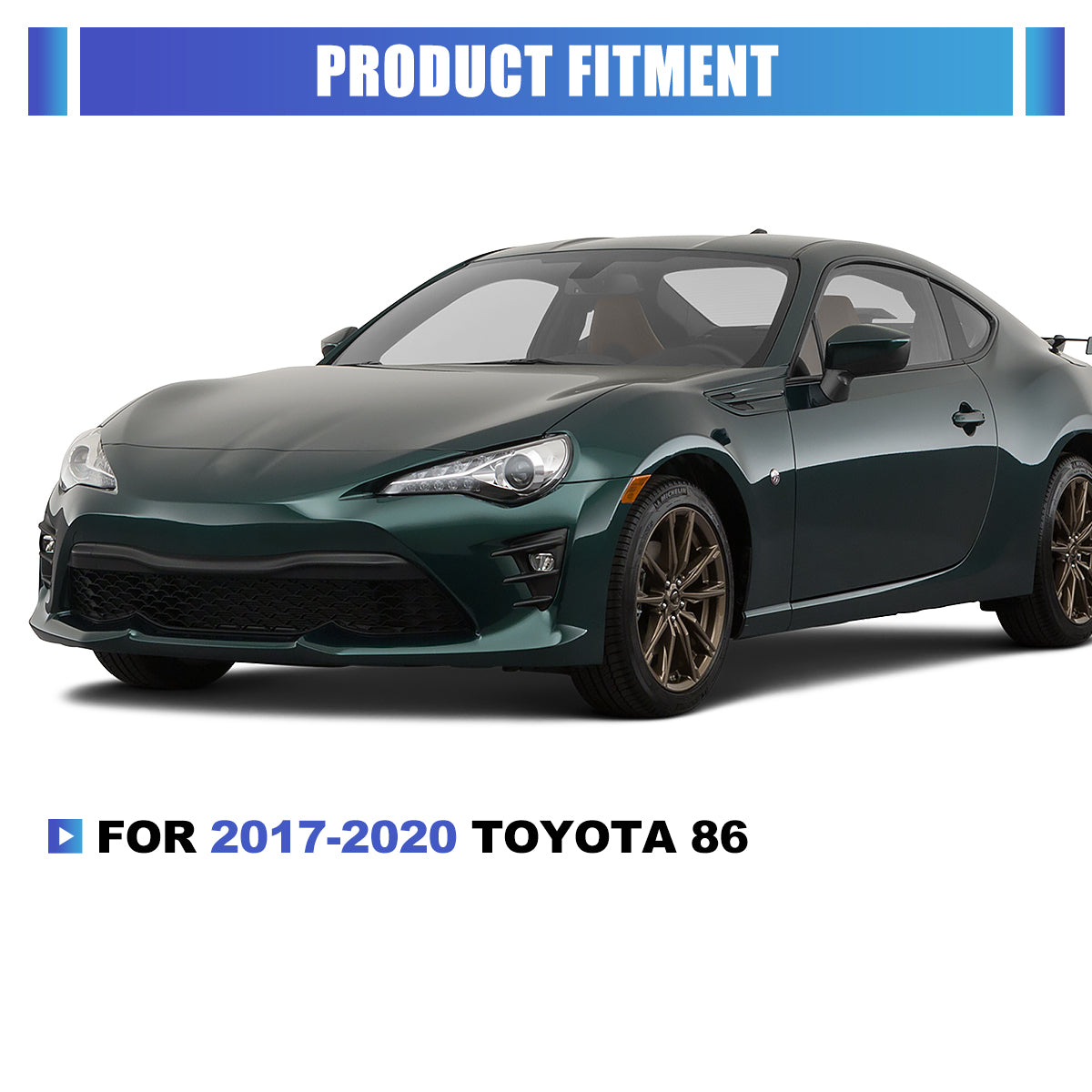 For 2017-2020 Toyota 86 Fog Light Cover