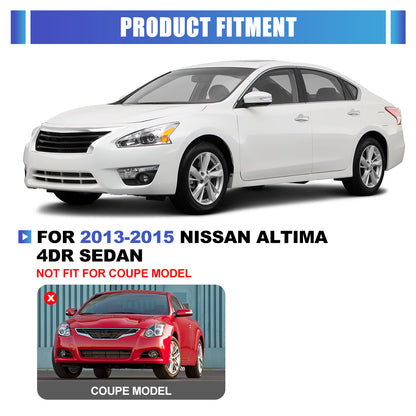 For 2013-2015 Nissan Altima 4DR Sedan Fog Light Cover