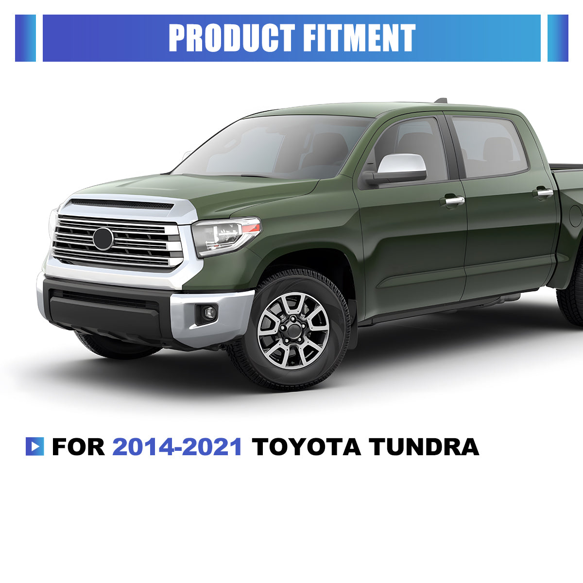 For 2014-2021 Toyota Tundra Fog Light Cover