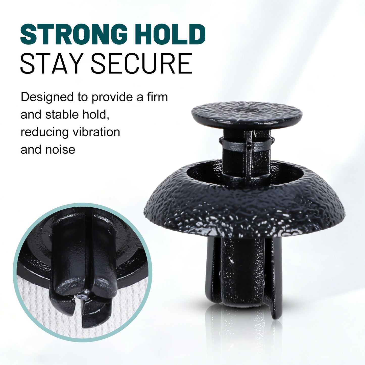 Premium Bumper, Fender & Engine Splash Shield Retainer Clips Set for Toyota, Lexus and Scion