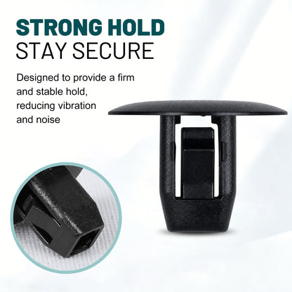 Premium Bumper, Fender & Engine Splash Shield Retainer Clips Set for Honda and Acura