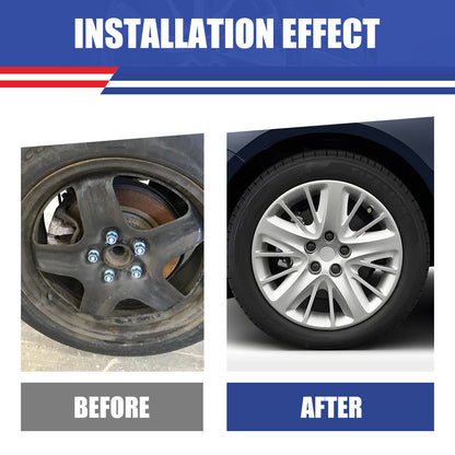 WINJET 18' Hubcaps Wheel Rims Cover for 2014-2020 CHEVY IMPALA - Lacquer