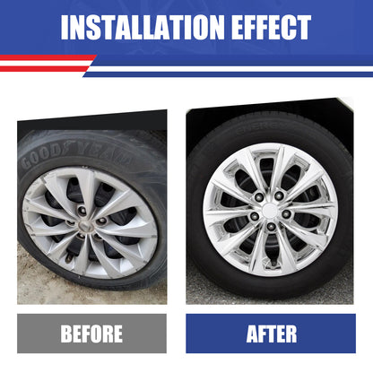 WINJET 16' Hubcaps Wheel Rims Cover for 2015-2017 TOYOTA CAMRY - Chrome