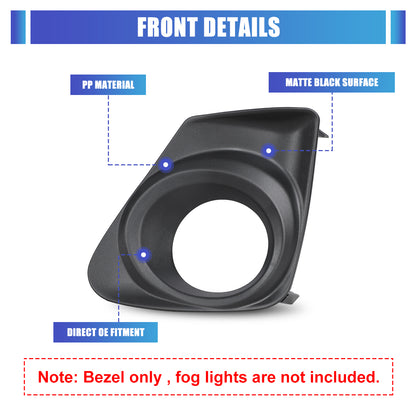 For 2011-2013 Toyota Corolla Fog Light Cover