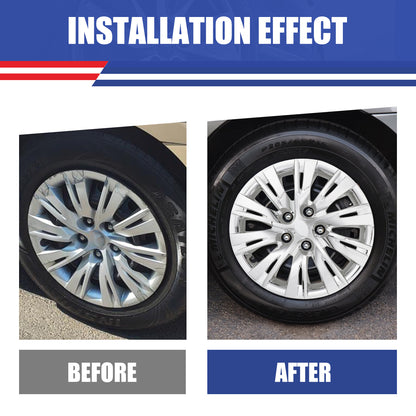 WINJET 16' Hubcaps Wheel Rims Cover for 2012-2014 TOYOTA CAMRY - Chrome