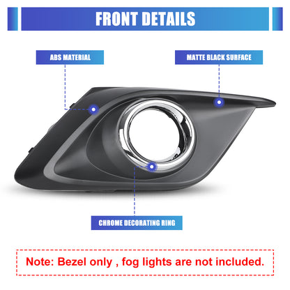 For 2014-2016 Mazda 3 Fog Light Cover