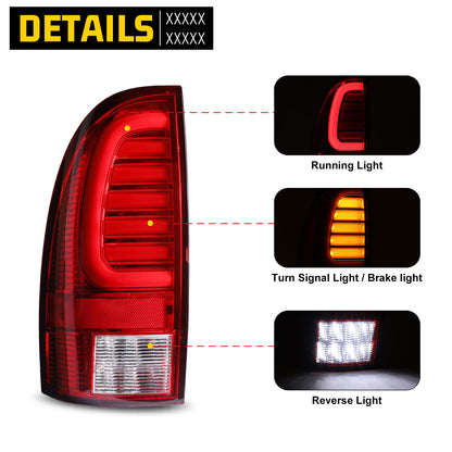 2010 toyota tacoma led tail lights