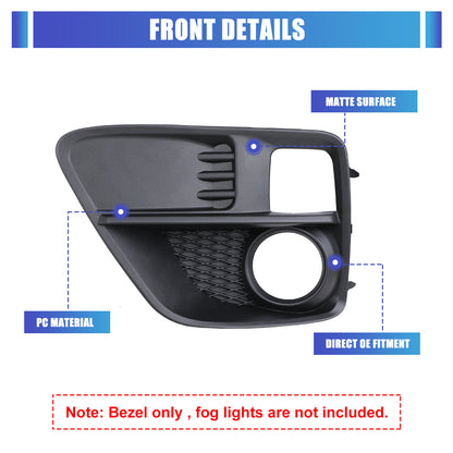 2016 subaru wrx fog light cover
