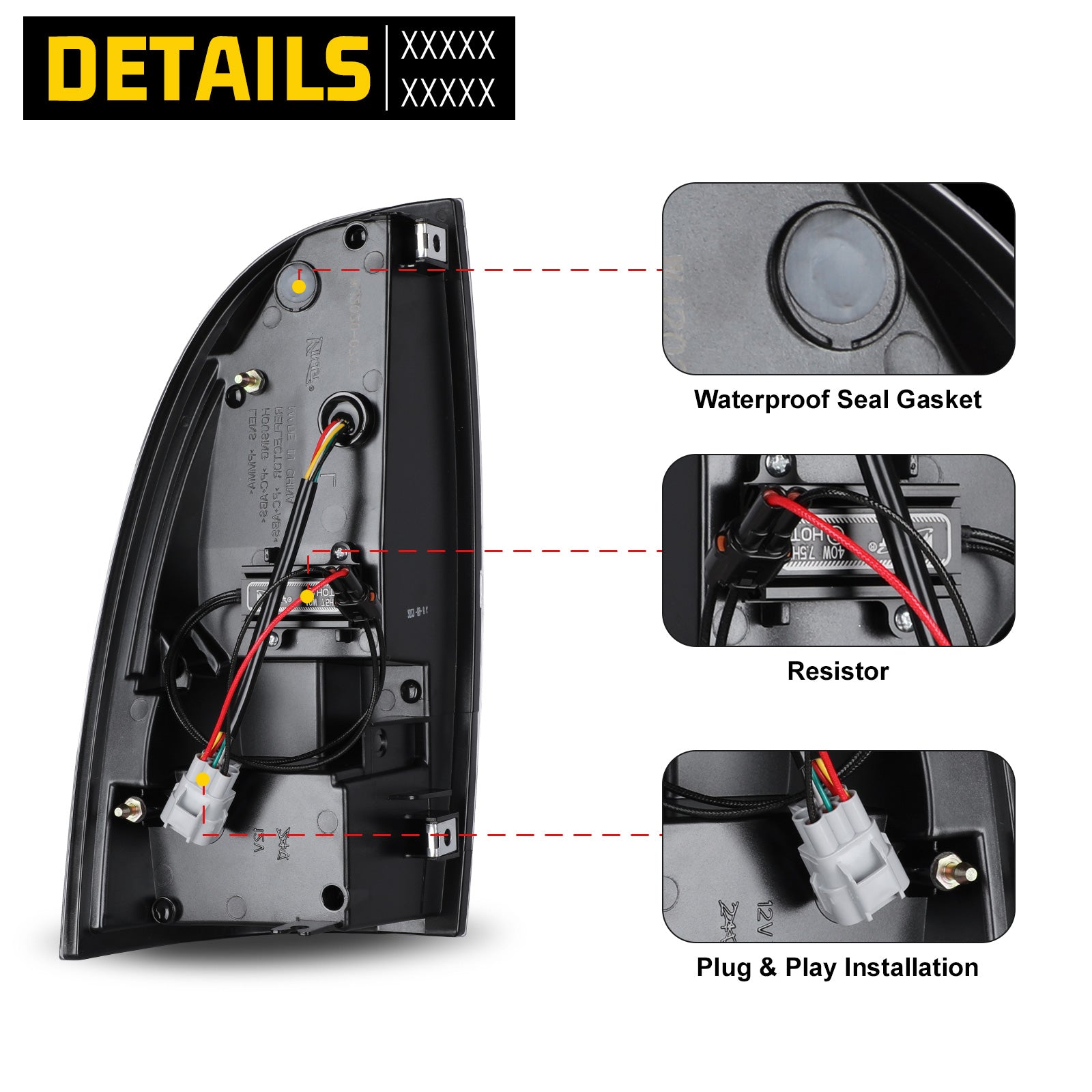 2007 toyota tacoma led tail lights