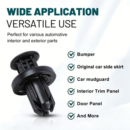 Premium Bumper, Fender & Engine Splash Shield Retainer Clips Set for Honda & Acura Vehicles