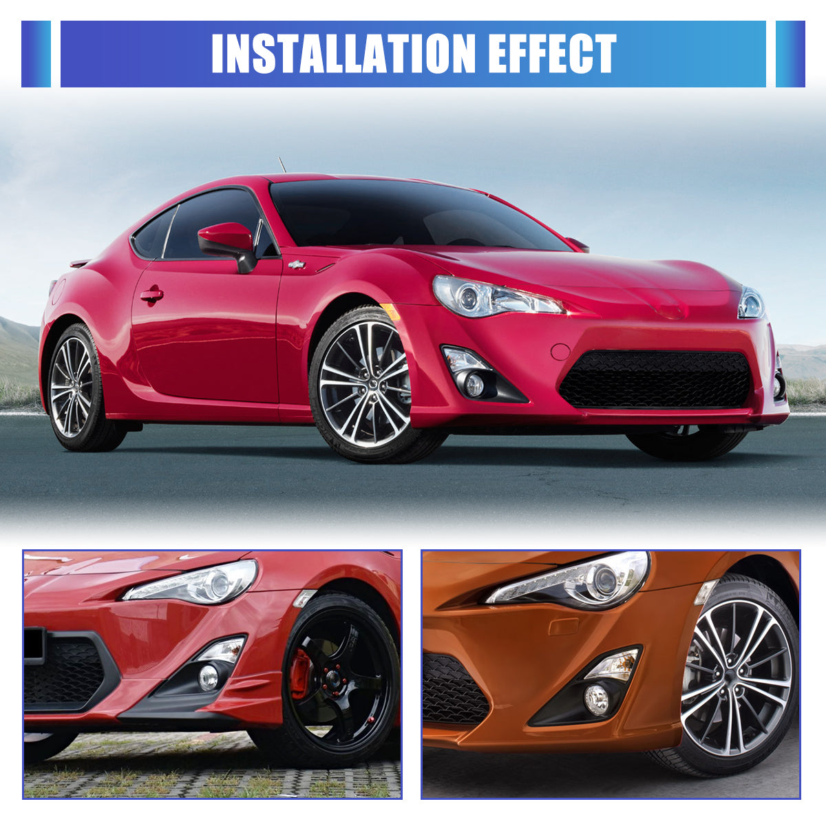 For 2013-2016 Scion FR-S/Toyota 86 Fog Light Cover