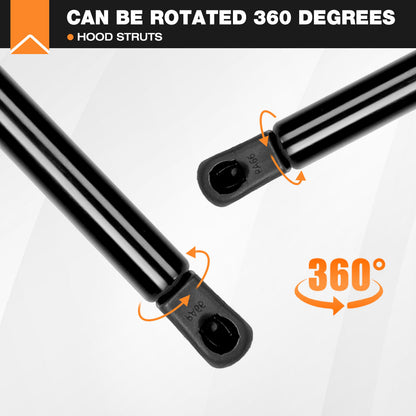 Hydraulic Hood Lift Supports for 2025-2026 Subaru Forester