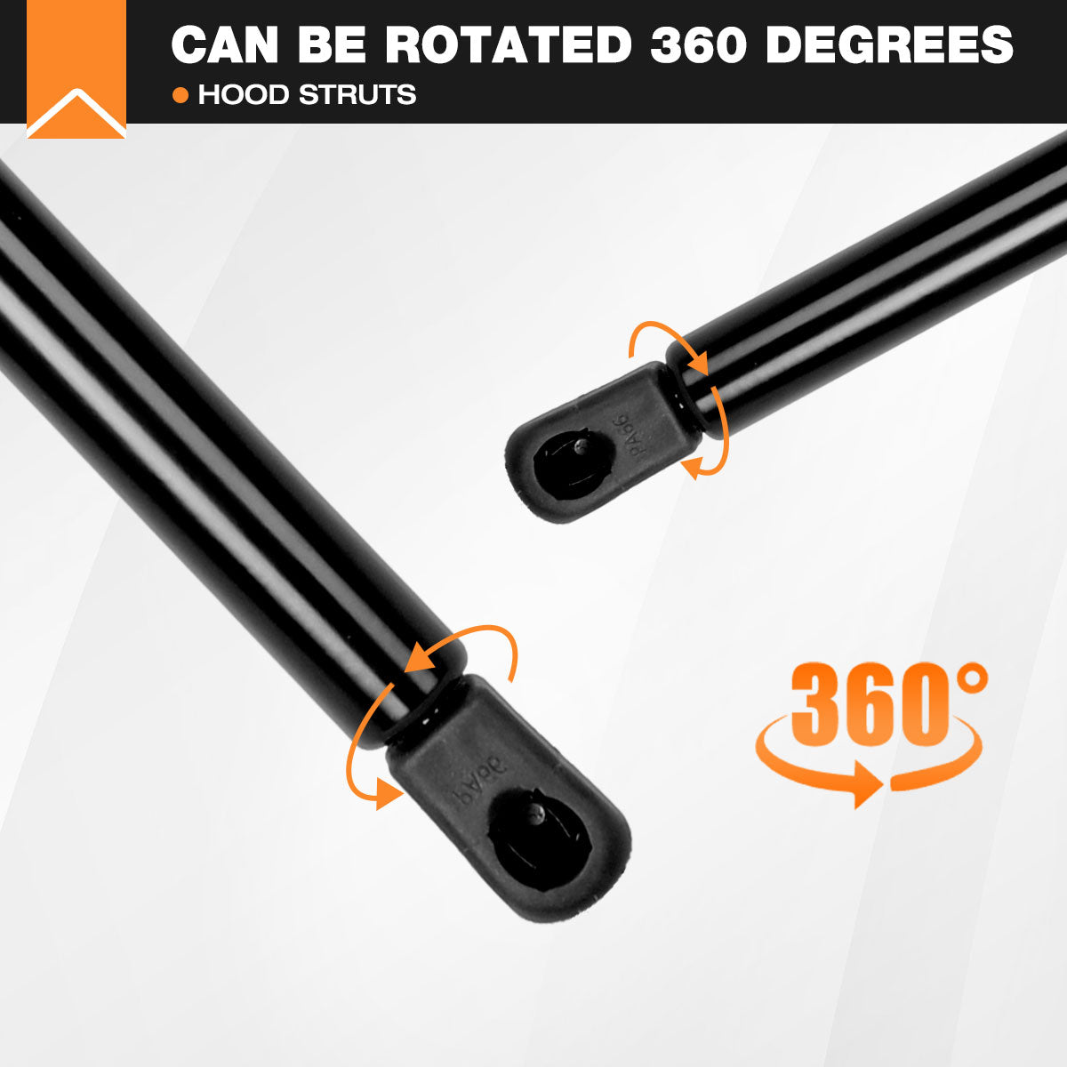 Hydraulic Hood Lift Supports for 2016-2023 Toyota Tacoma