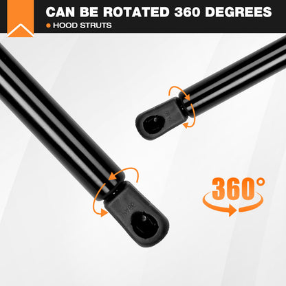 Hydraulic Hood Lift Supports for 2016-2023 Toyota Tacoma