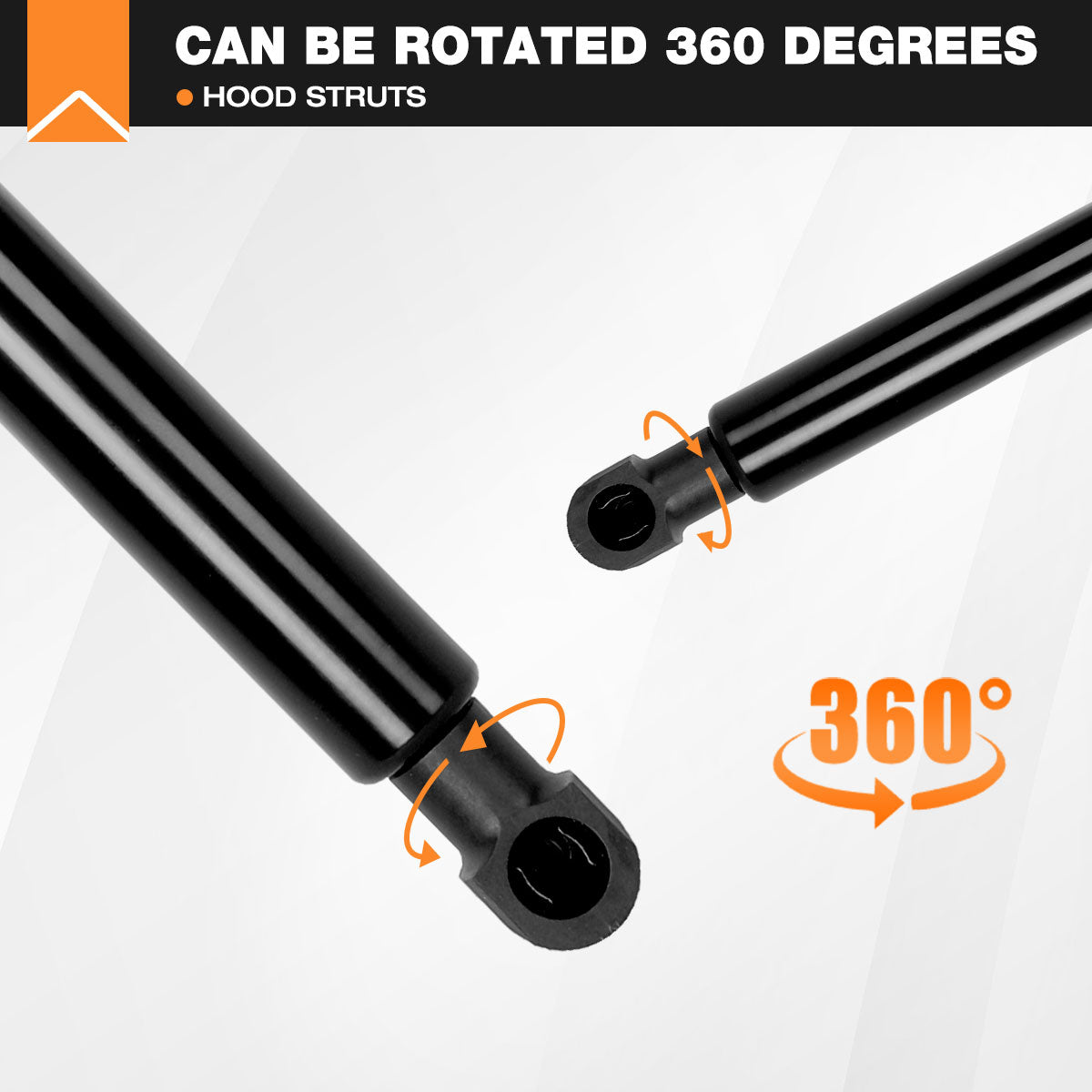 Hydraulic Hood Lift Supports for 2024-2026 Toyota Tacoma & 2025+ Toyota 4Runner