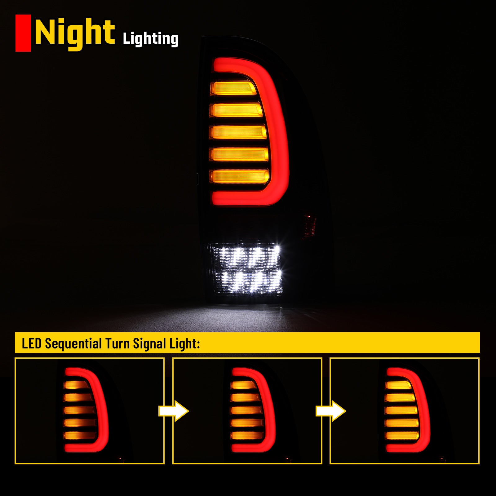 2013 toyota tacoma led tail lights