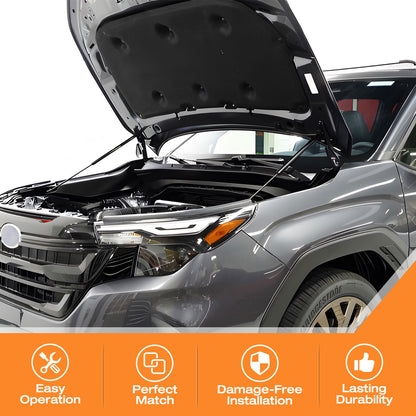 Hydraulic Hood Lift Supports for 2025-2026 Subaru Forester