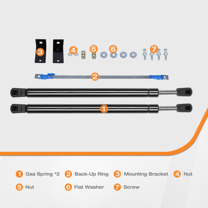 Hydraulic Hood Lift Supports for 2020-2026 Ford Explorer