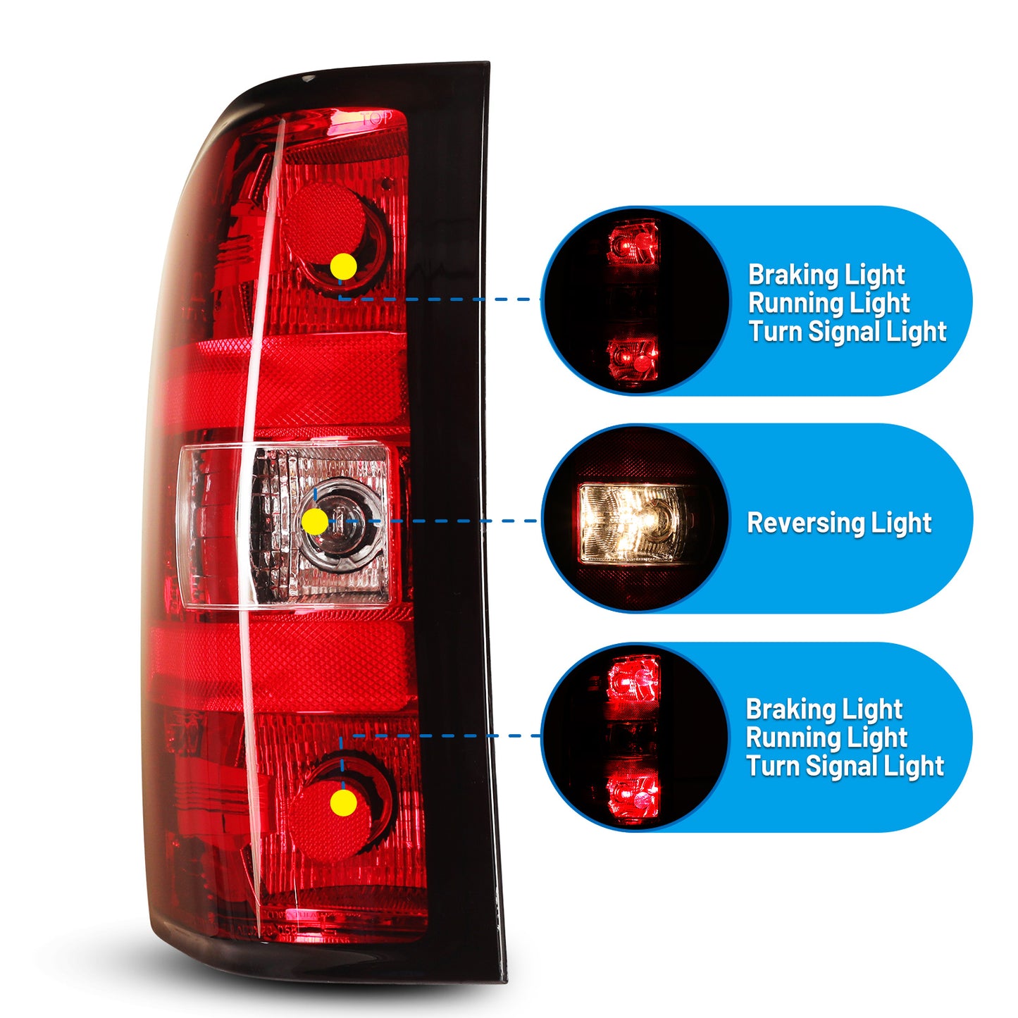 silverado taillights