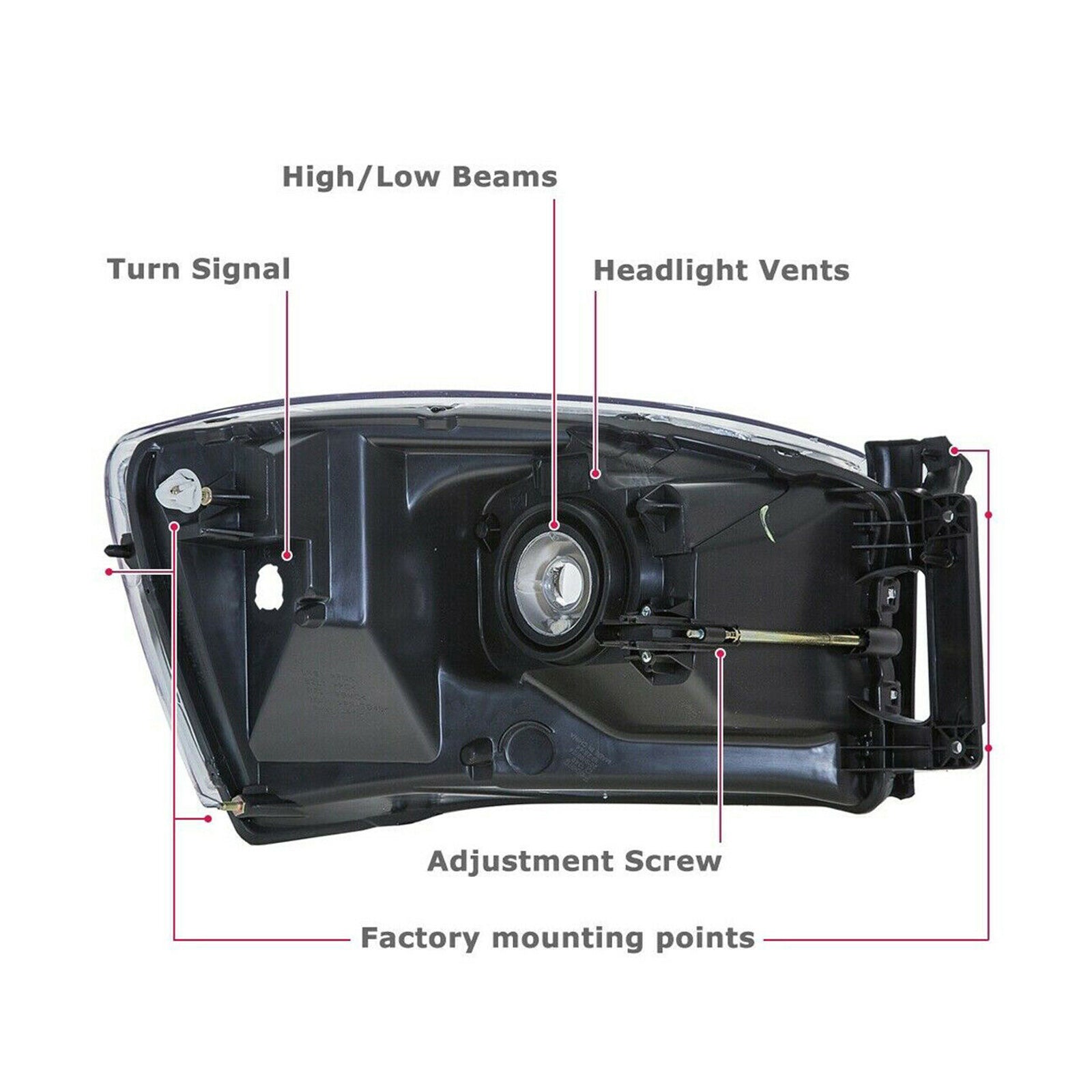 2006 dodge ram headlights