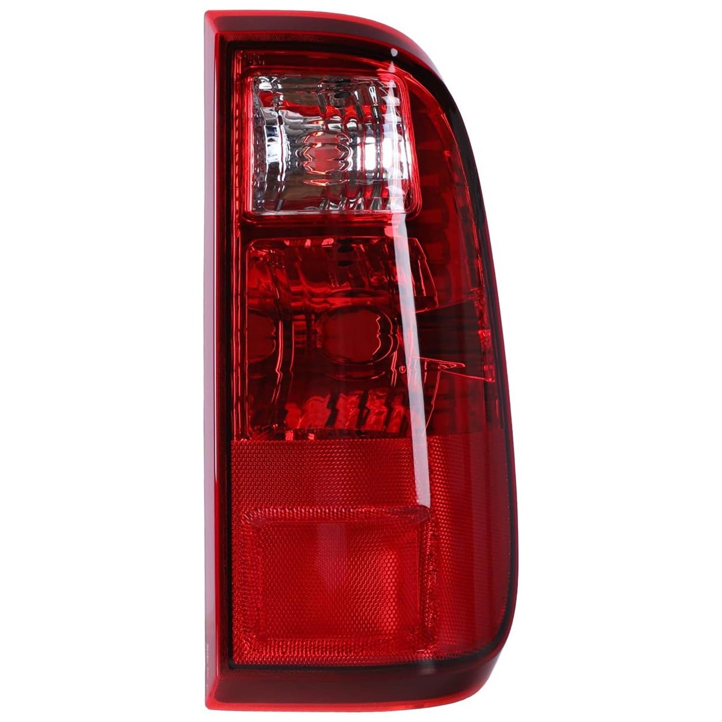 For 2008-2016 Ford F-250/F-350/F-450 Super Duty Tail Lights Right Side Only - Chrome / Red