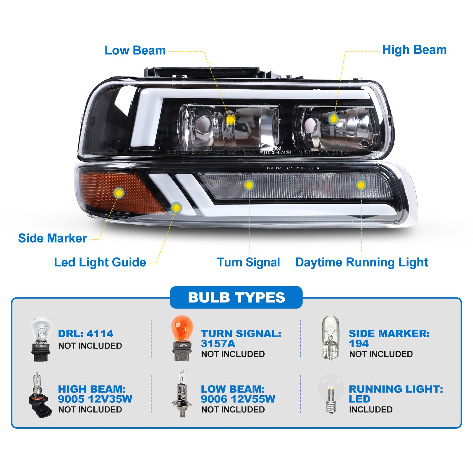 headlights for chevy
