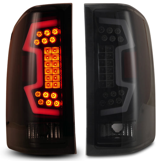 2008-2013 Chevy Silverado 1500/2008-2014 Chevy Silverado 2500 HD 3500 HD/2007 Chevy Silverado 1500 2500 3500 New Body LED Sequential Turn Light Taillight - Black / Smoke
