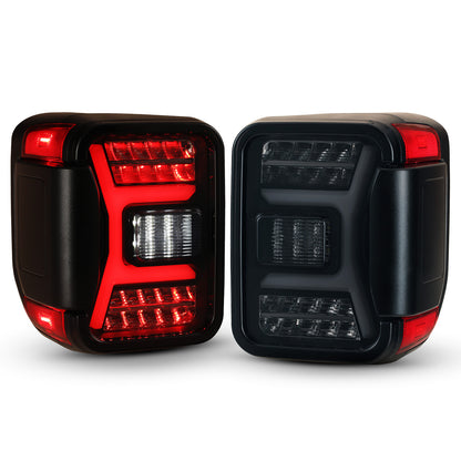2018-2024 Jeep Gladiator JT LED Sequential Tail light - Black/Smoke