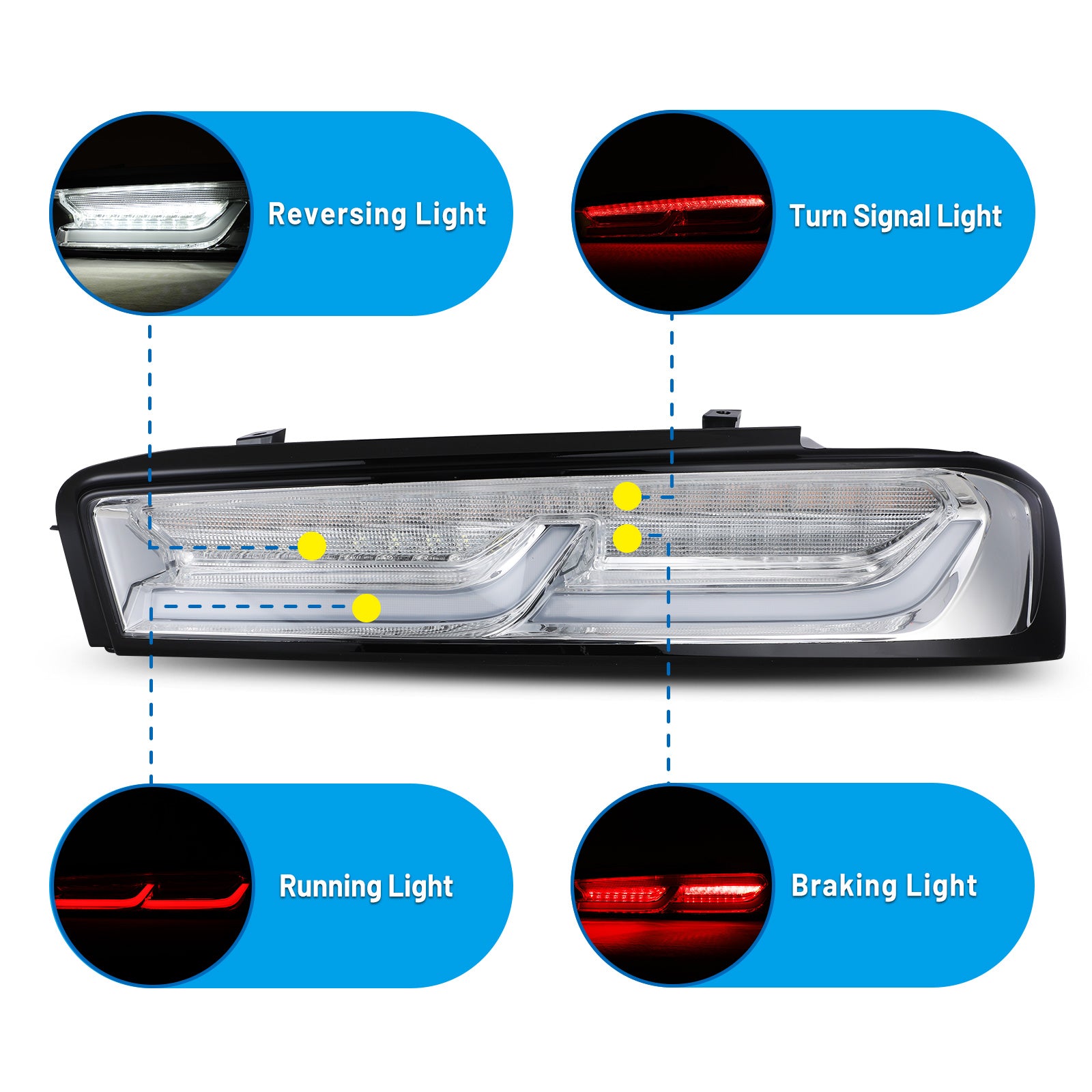 red led tail lights
