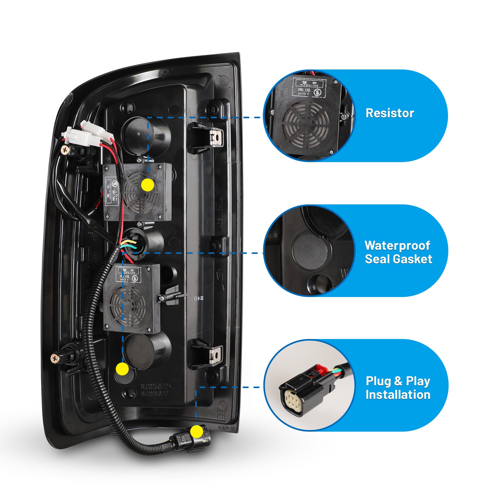 2018 chevy silverado tail light bulb