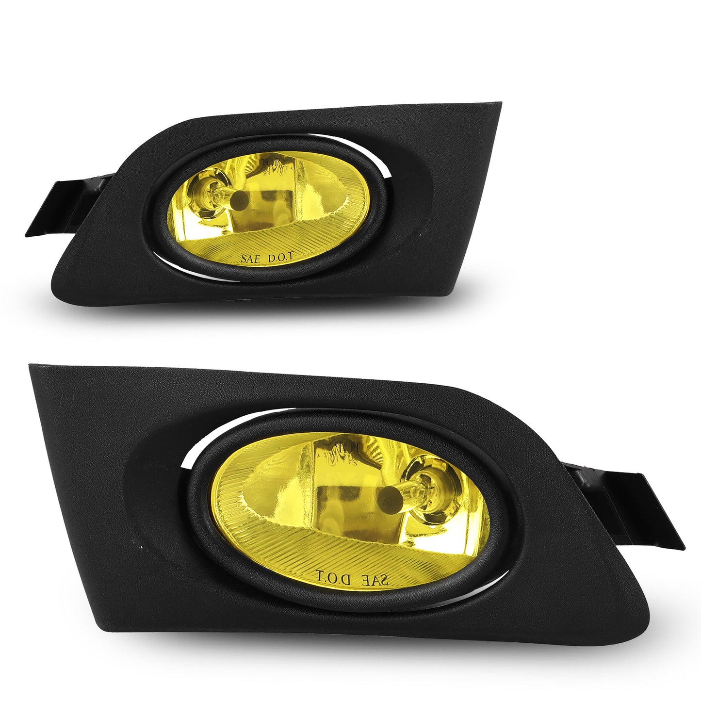 For 2001-2003 Honda Civic DX/2001-2005 Honda Civic EX LX  Fog Light - Yellow