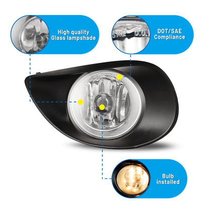 Full Set Fog Light Spot Driving Lamp KIT For Toyota Yaris Hatch NCP90 S2 08 ~11 Full Set Fog Light Spot Driving Lamp KIT For Toyota Yaris Hatch NCP90 S2 08 ~11
