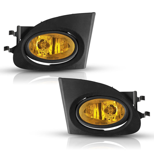 For 2002-2005 Honda Civic Si Hatchback Fog Light - Yellow