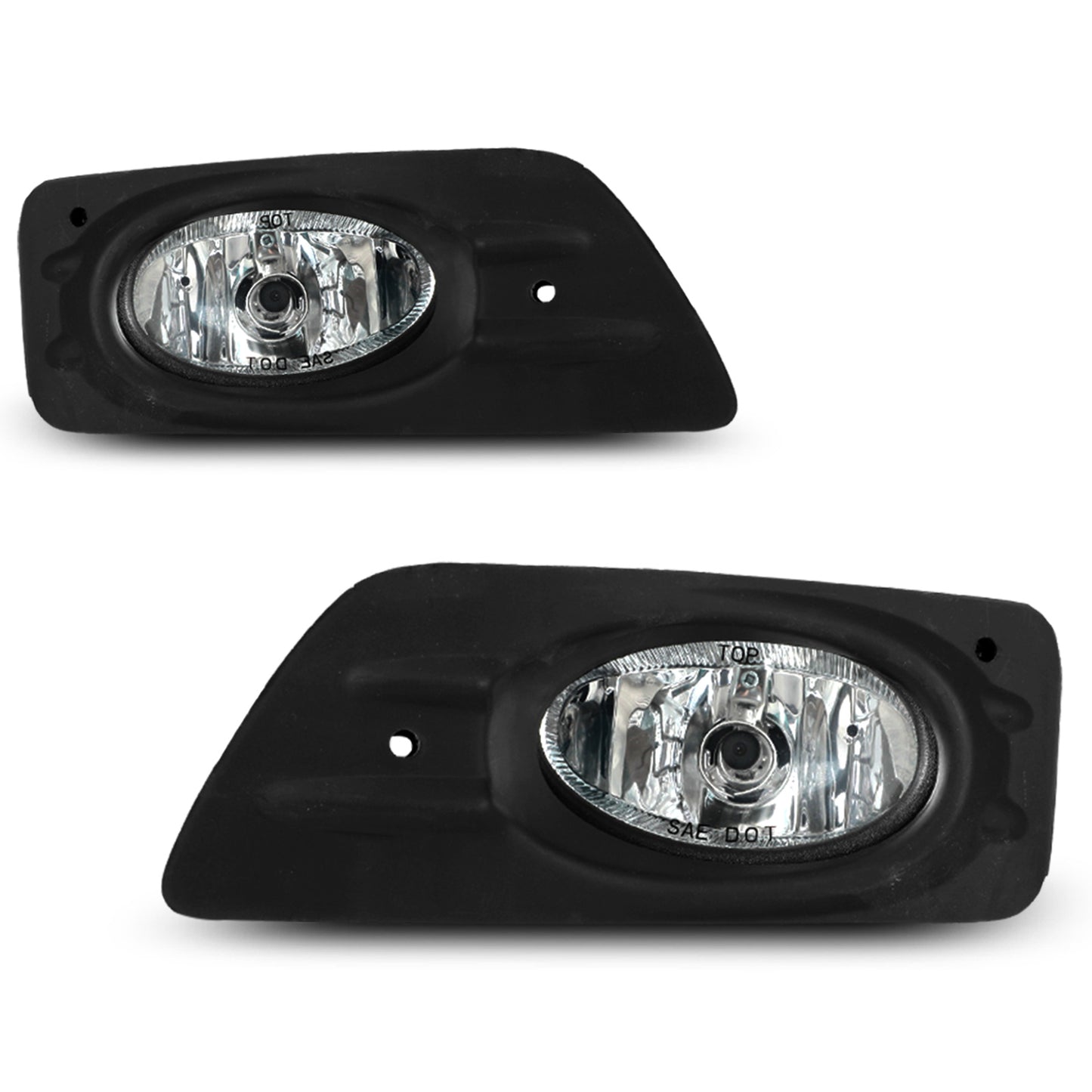 For 2006-2007 Honda Accord 4Dr Fog Light - Clear