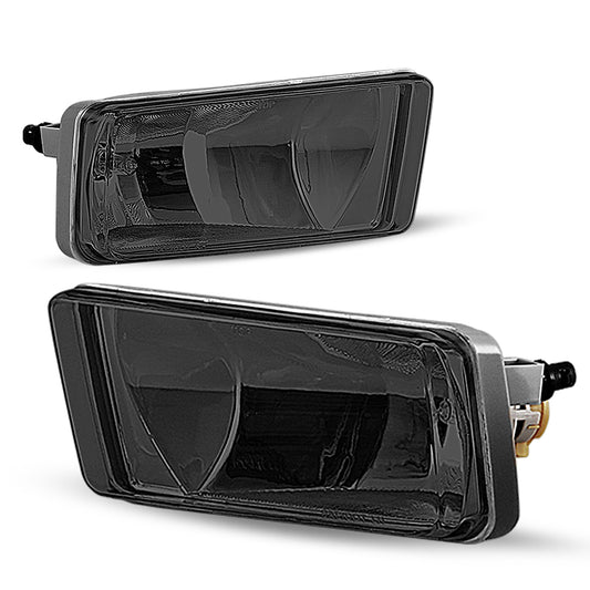 For 2007-2015 Chevy Silverado 1500 2500 3500/2015 Chevy Suburban/2007-2015 Chevy Tahoe/2007-2013 Chevy Avalanche Fog Light - Smoke