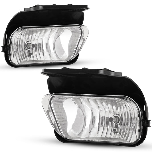 For 2003-2007 Chevy Silverado 1500 2500 3500 Fog Lights - Clear