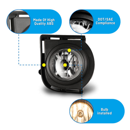 Luz antiniebla Scion XB 2008-2010, transparente