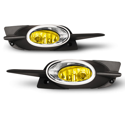 2009-2011 Honda Civic 2Dr Fog Lights - Yellow