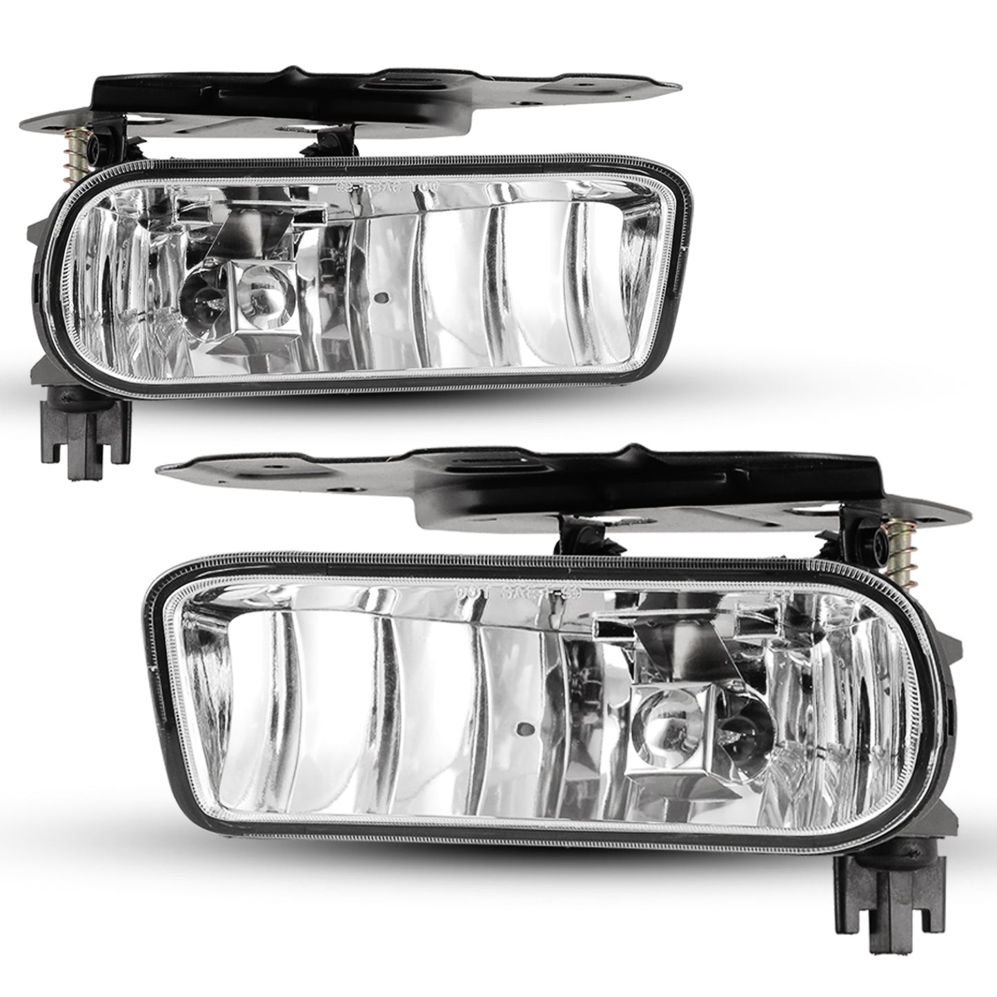 Luces antiniebla de repuesto para Cadillac Escalade 2002-2006, transparentes