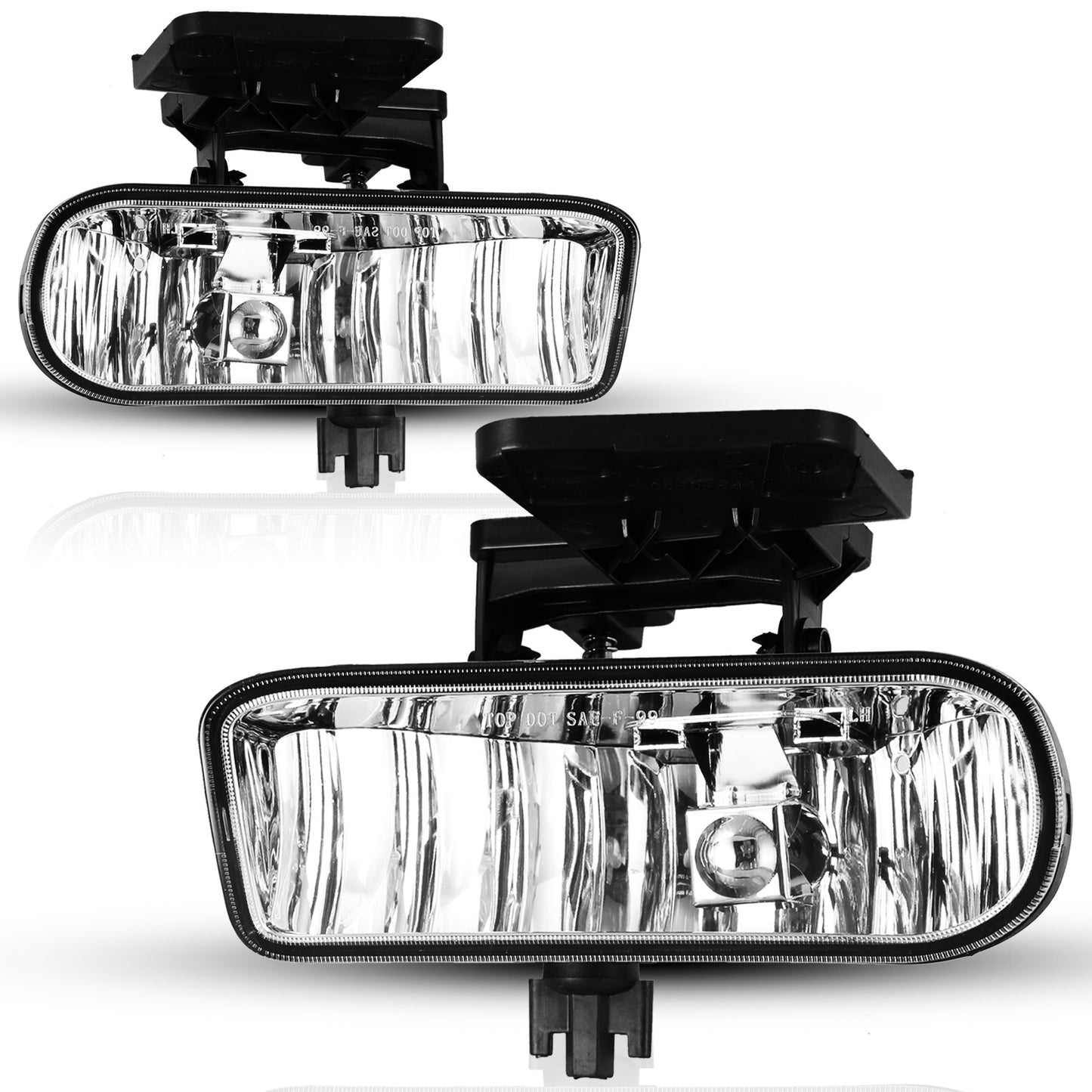 1999-2002 GMC Sierra 1500 2500 3500 /2000-2006 GMC Yukon Phares antibrouillard – Transparent