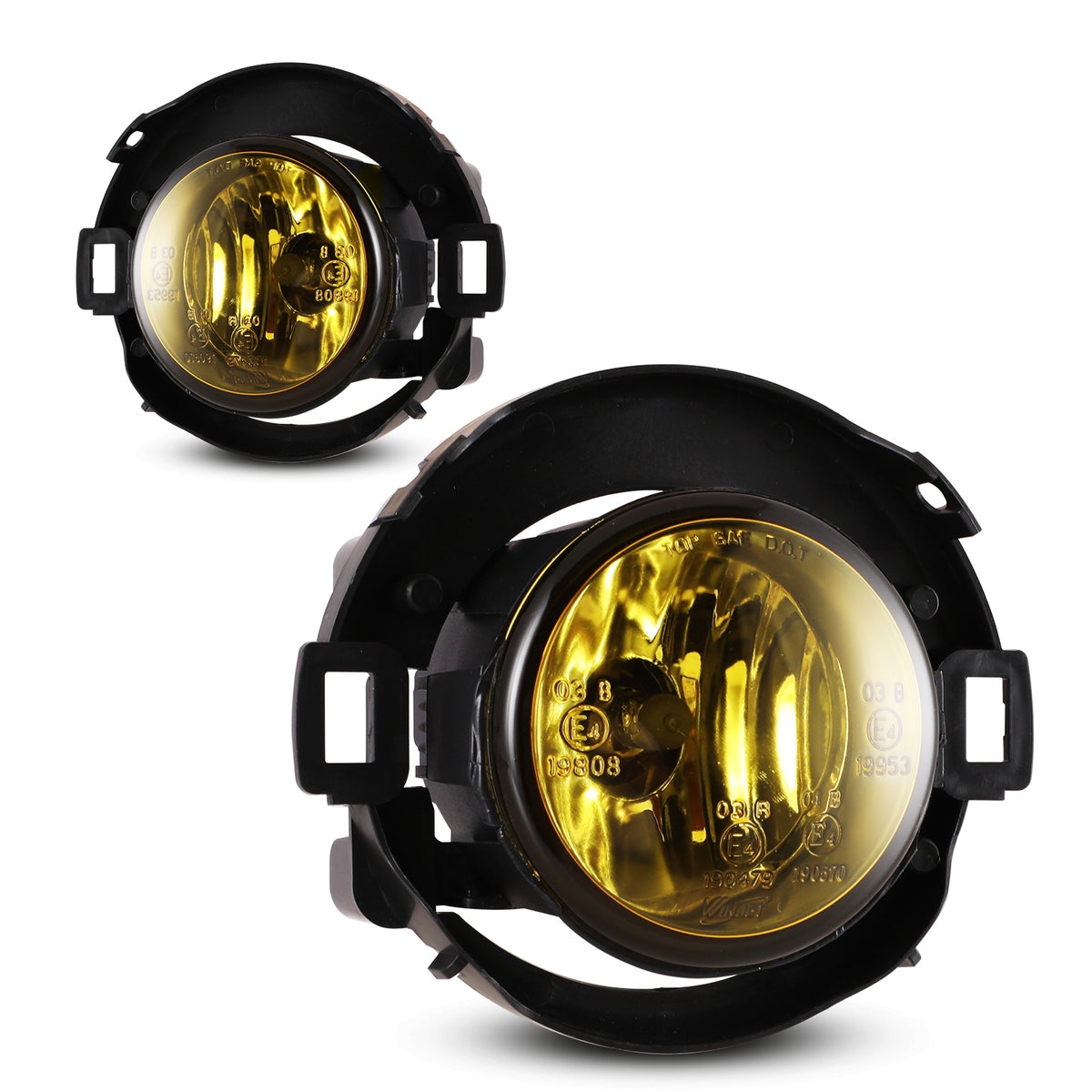 Pair Of Fog Lights For Nissan Xterra (2005-2015) & Frontier (2010-2017) – With Wiring Kit