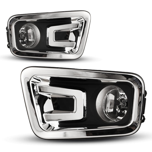 For 2016-2019 Nissan Titan Fog Lights - Clear