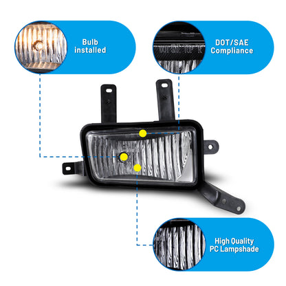 Luz antiniebla Chevrolet Tahoe/Suburban 2015-2020 - Transparente