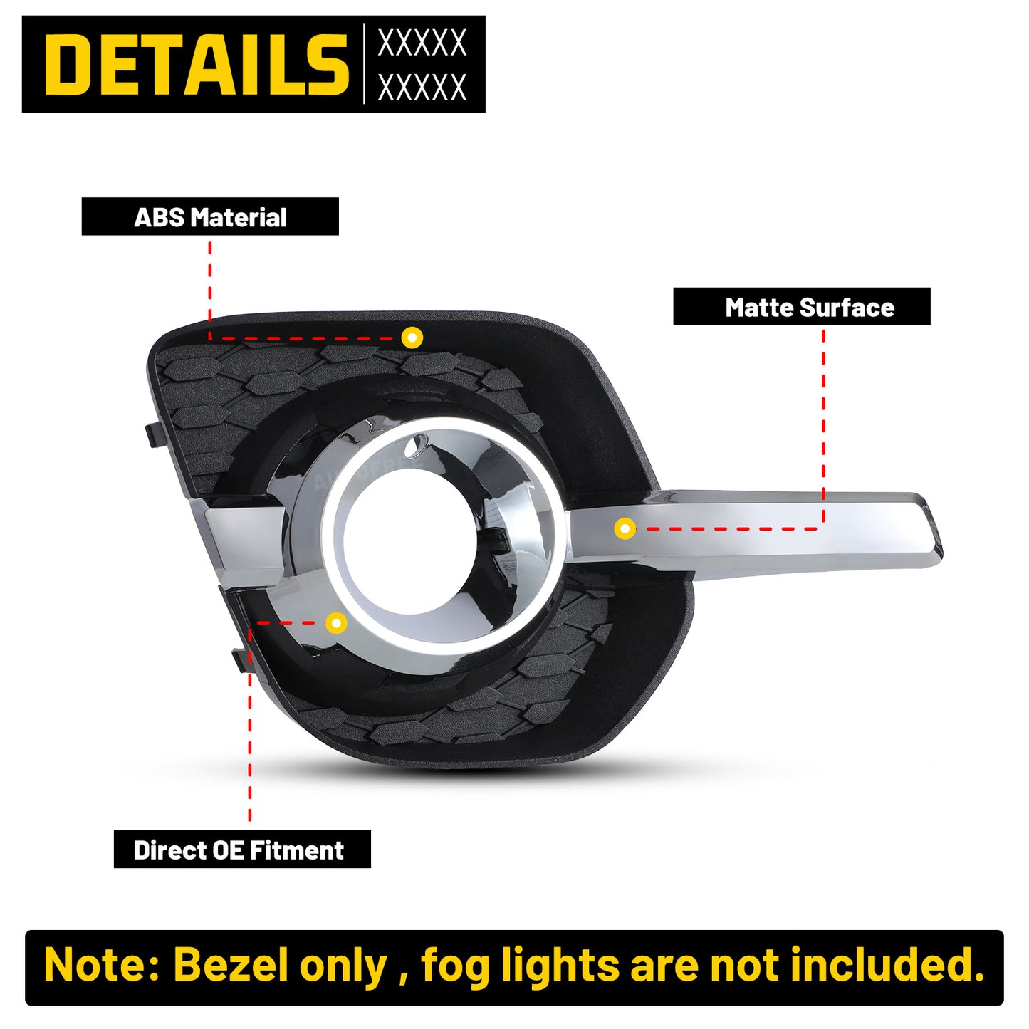 2015 chevy equinox fog light cover
