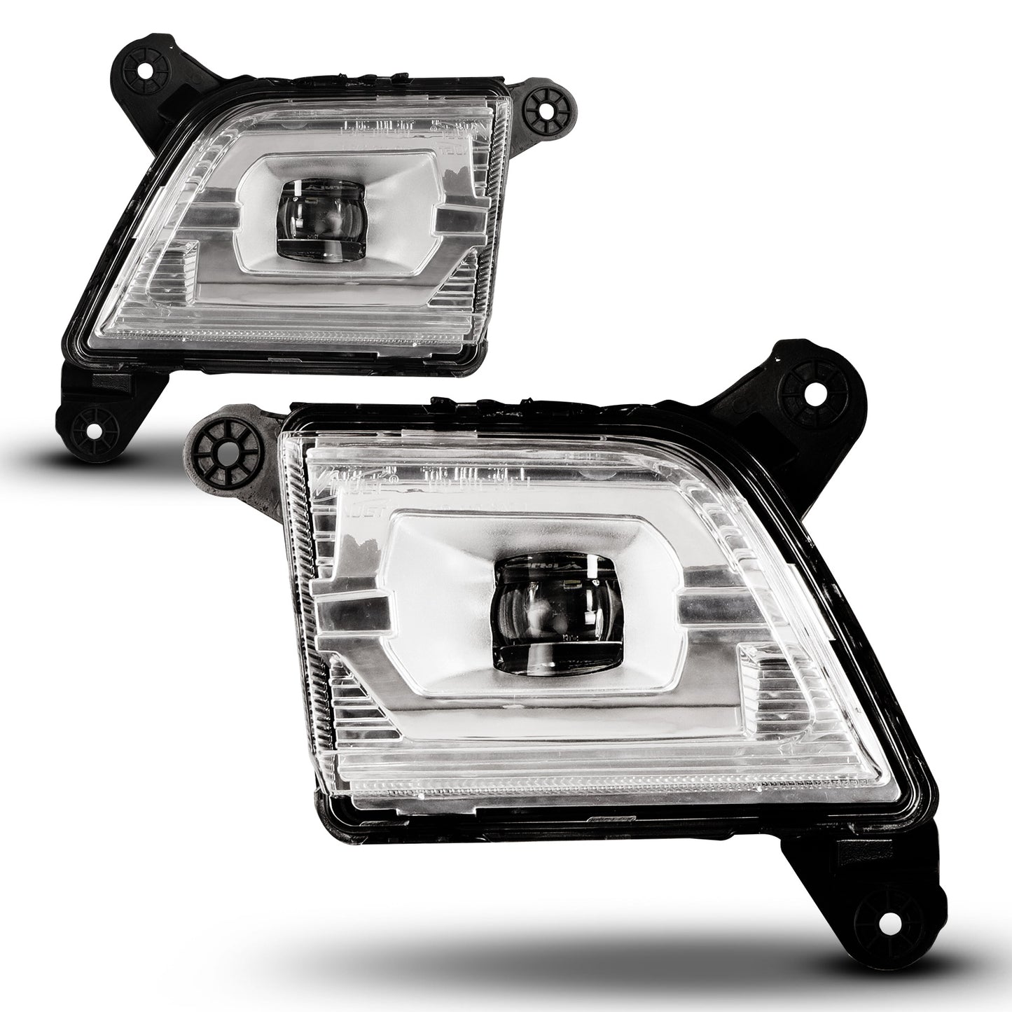 For 2019-2023 Chevy Silverado 1500 2500HD 3500HD LED Fog Light - Clear