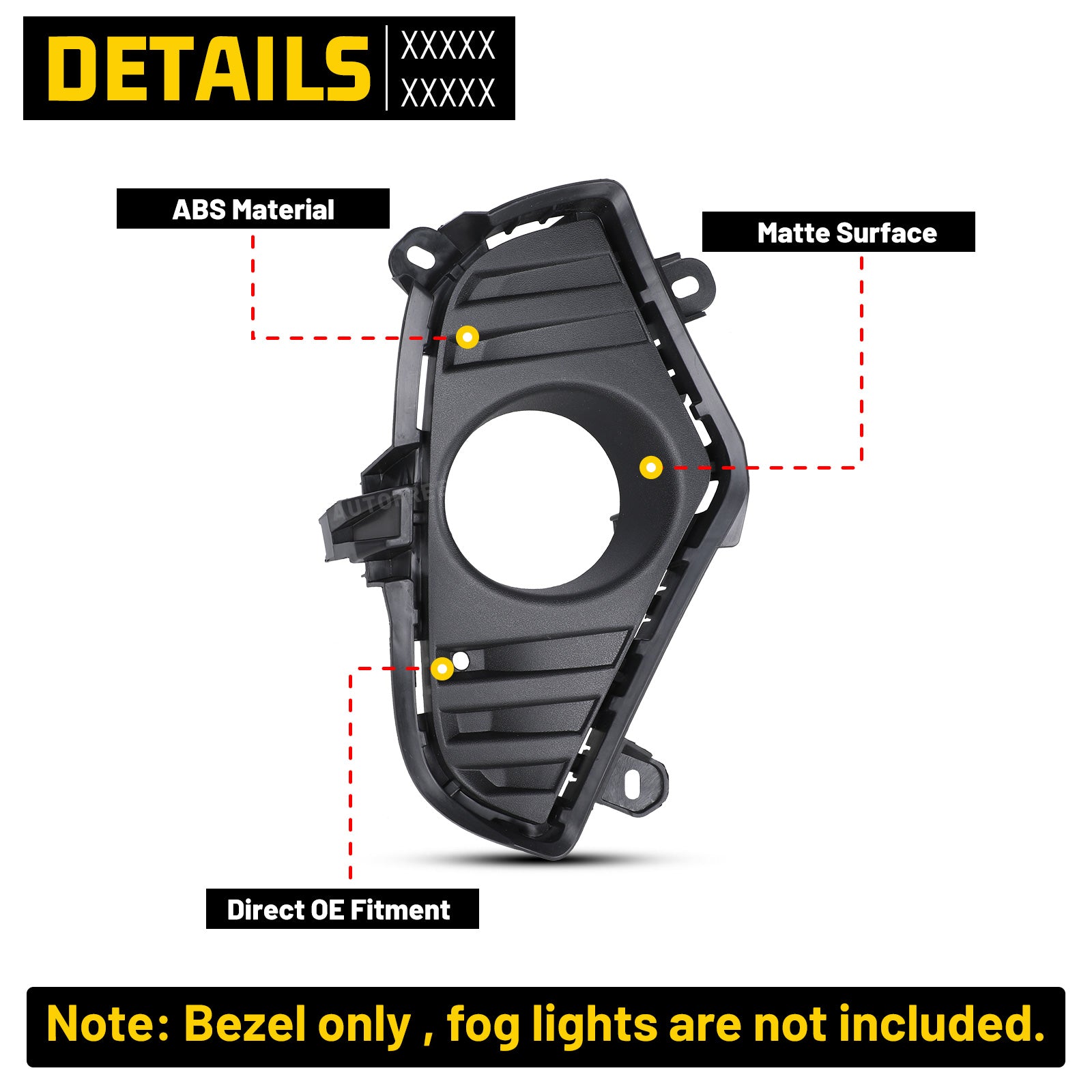 2019Toyota RAV4 Fog Lights Cover
